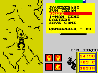 Final Assault screenshot 2 for ZX Spectrum